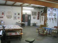 Offenes Atelier im Salon Pupille 2008 (C) Gine Selle